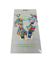 Toy Story Disney Parks 4 Pin Set w/ Lanyard NEW on Card 2023 Pixar picture