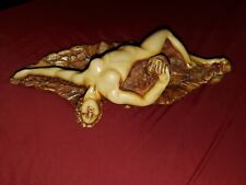 Vintage Nude Naked Lady Ashtray Art Deco Mid Century  picture