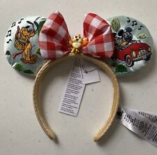 Disney Parks Mickey & Minnie Runaway Railway W/Chuuby Ear Headband NWT picture