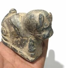 Rare Beautifull Very Old Ancinet Bactrain Era Antique Wild Animal Statue Amulet picture