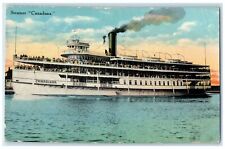 c1920s Steamer Canadiana Passenger Buffalo New York NY Posted Steamship Postcard picture