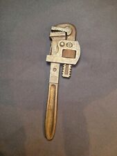 Vintage #8 Adjustable Pipe Wrench Monkey - Guarantee - Germany Nice Tool  picture