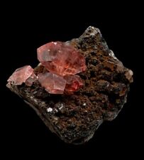 Rhodochrosite & Fluorite Crystals: Uchucchacua Mine. Oyon Dept. Lima , Peru 🇵🇪 picture