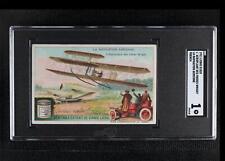 1911 Liebig Air Navigation French L'Aeroplane des freres Wright SGC 1 11bd picture
