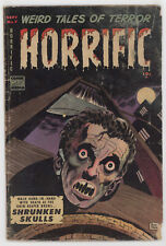 Horrific 7 Harwell 1953 GD Don Heck Guillotine Beheading Pre-Code Horror PCH picture