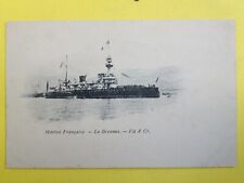 cpa Military Ship NAVY WAR FRENCH NAVY The BATTLESHIP 'BRENNUS' FA & Cie picture