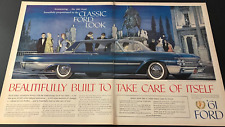 1961 Ford Galaxie Club Victoria in Piazza del Campidoglio - Vintage Print Ad picture