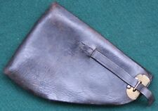 Post WWII Belgian Military Hi Power P35 Leather Pistol Holster  picture