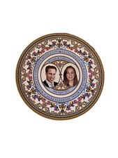 Caverswall Royal Wedding Prince William and Kate Middleton Plate picture
