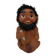 CAVEMAN BANK JAPAN QUON QUOM VINTAGE COLLECTIBLE W/ HAIR c. 1950 RARE picture