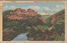1942 Postcard West Virginia Elkins, WV ~ Seneca Rock US Route 5 B5178.4 picture