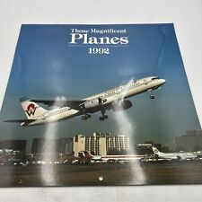 Those Magnificent Planes 1992 Calendar Aviation Cedco Vintage Collectible picture