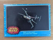 Vintage 1977 Battle in Space Blue Series 1 Star Wars Card #53 EX condition picture