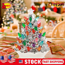 100 Medium Twist Light Bulbs Replacement Peg for Vintage Ceramic Christmas Trees picture