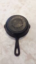 VINTAGE O'BRIEN & O'BRIEN CHICAGO ILL. #3 CAST IRON SKILLET FRYING PAN COOKWARE picture