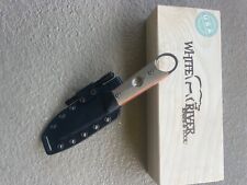 White River Firecraft pro knife with kydex sheath and ferro rod picture