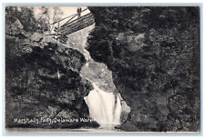 Scenic View Marshalls Falls Delaware Water Gap Pennsylvania PA Antique Postcard picture