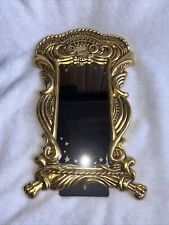 Rare-Harry Potter Gold Mirror Of Erised;  15X8”; Original Warner Bros From 2000 picture