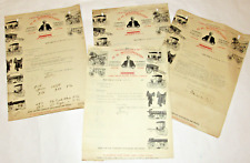 VTG 1919 IMPORT/EXPORT CO LETTERHEAD FUNERAL CAR/MEXICAN SADDLE/COLUMBIAN WAGON picture
