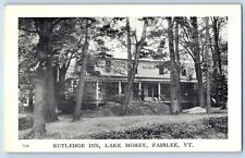 Fairlee Vermont VT Postcard Rutledge Inn Lake Morey Scenic View c1920's Antique picture
