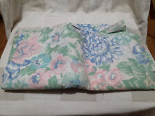 Vintage 1980s Pastel Floral Upholstery Fabric picture