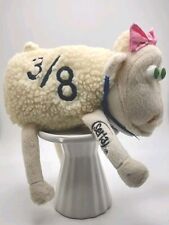 Serta Mattress Counting Sheep 3/8 Beanbag Plush Stuffed Animal Girl, Pink Bow picture