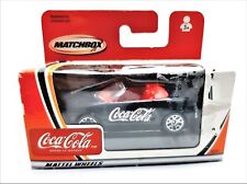 Coca-Cola Black Convertible Diecast Coke Car Matchbox Mattel Wheels picture