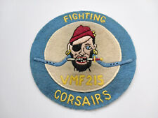 WWII USMC VMF-215 Fighting Corsairs Theatre Made Patch RARE picture