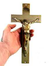vtg heavy Parsons 160 Catholic Jesus on the Cross Crucifix NICE christian picture