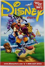 2000s Disney Store Super Summer Sale Catalog Vintage Goofy Altantis Clothes Toys picture