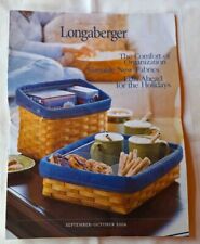 Longaberger September-October 2004 Flyer: The Comfort of Organization... picture
