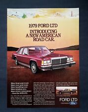 Ford LTD Landau car ad vintage 1979 original advertisement picture
