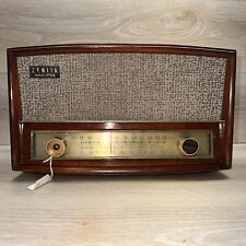 Antique ZENITH Model G730 Wood Cabinet Tube Radio. Phono Input. Works Great USA picture