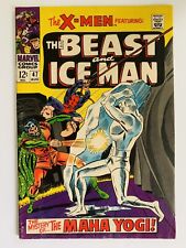 X-MEN #47 5.0 VG/FN 1968 THE BEAST AND ICEMAN MARVEL COMICS picture