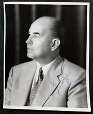 Rare Brigadier General Herbert D Vogel Signed Photo TVA WWII Legion Of Merit picture