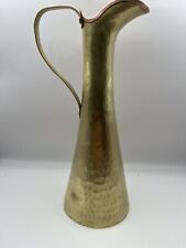 Antique Imperial Russian Hammered Copper Pitcher Ewer Tula Pre-Soviet picture