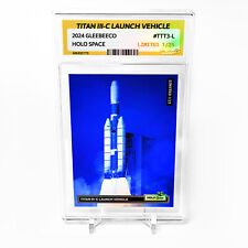 TITAN III-C LAUNCH VEHICLE Card 2024 GleeBeeCo Holo Space #TTT3-L Limited to /25 picture
