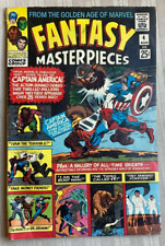 Vintage 1966 Fantasy Masterpieces #4 Comic Book featuring Captain America picture