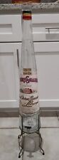 Vintage Liquore Galliano Italy One Gallon Decanter with Spigot on Metal Stand picture
