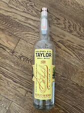 Empty Colonel E.H. Taylor Small Batch Bottle With Cannister picture