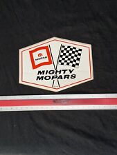 Vintage Mighty Mopars Sticker 1970’s NHRA picture