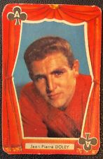 Jean Pierre Doley Movie Star Actor Circa 1950's Mini Playing Game Card RARE picture