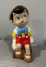 Vintage Pinocchio Ceramic Porcelain Figurine 9-1/2” Statue Figure picture