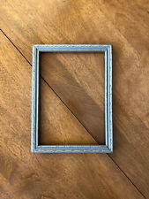VTG/Antique  1930s-50 Grey and Silver Wood Picture Frame, Holds 5