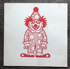 Vintage Magic Trick  Large 11 x 11 Inch Clown Themed Tricky Road Sign picture