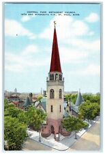 c1950's Central Park Methodist Church St. Paul Minnesota MN Vintage Postcard picture