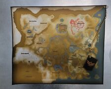 The Legend of Zelda Tears Of The Kingdom Custom Cloth Map picture