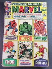 Marvel Tales #1 Annual 1 1964 Amazing Spider-Man Incredible Hulk Thor Low Grade picture