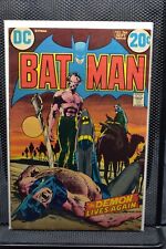 Batman #244 DC Comics 1972 Neal Adams Cover The Demom Ra's Al Ghul Appears 7.0 picture