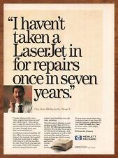 1992 HP Hewlett Packard LaserJet Printers Print Ad/Poster Retro Office Art 90s picture